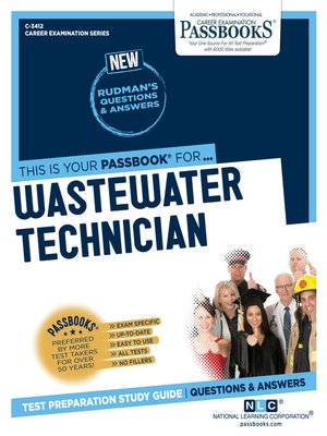 cover image of Wastewater Technician